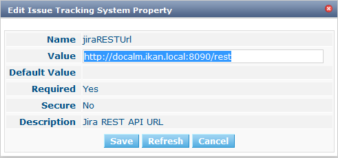 GlobAdmin IssueTracking EditProperties Edit