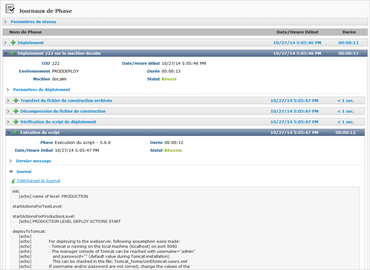 Desktop LevelRequests Detailed PhaseLogs Example DeploySuccess