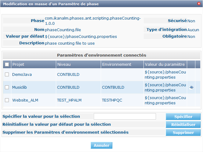 GlobAdm PhaseParameter MassEdit