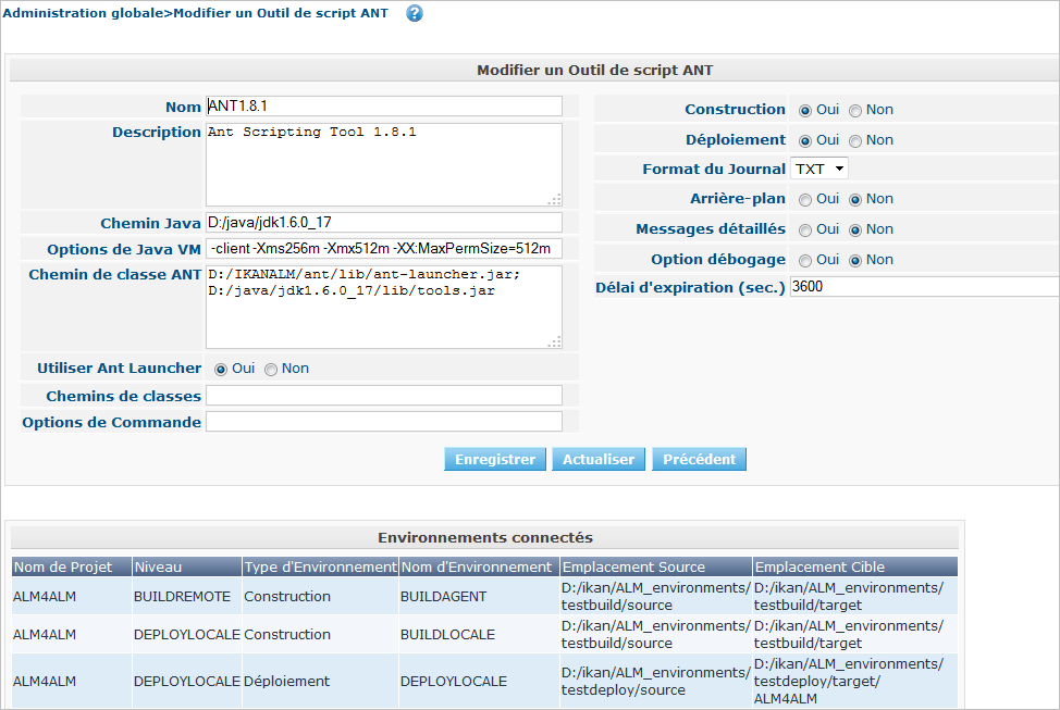 GlobAdm ScriptingTools ANT Edit